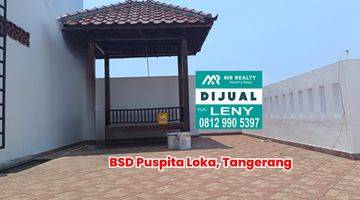 Gambar 4 Rumah Mewah Ada Swimming Pool, Gym, Gazebo Di Komplek Puspita Loka, Bsd, Tangerang 