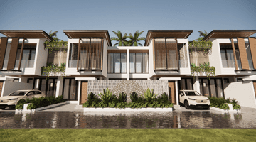 Gambar 1 Hunian Baru 2 Lantai Berkonsep Tropical Modern Villa di Jimbaran