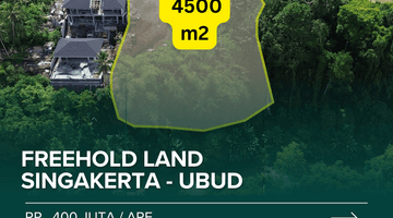 Gambar 1 For Sale Freehold Land At Singakerta Ubud