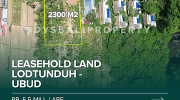 Gambar 1 For Sale Leasehold Land At Lodtunduh Ubud