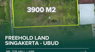 Gambar 1 For Sale Freehold Land At Singakerta Ubud