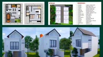 Gambar 4 Rumah 2 Lantai Deket Tol Lrt Taman Mini