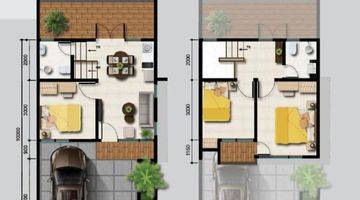 Gambar 1 Rumah Gaya Eropa 2 Lantai Deket Tol Cibubur