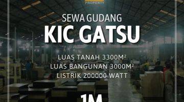 Gambar 1 Sewa gudang di KIC gatsu