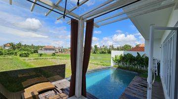 Gambar 1 Dijual villa minimalis view sawah area ubud