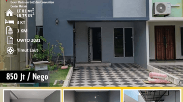 Gambar 1 Rumah 2 Lantai Bagus Unfurnished HGB di Anggrek Mas 2, Batam