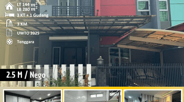 Gambar 1 Rumah 2 Lantai Bagus Semi Furnished HGB di Permata Baloi, Batam