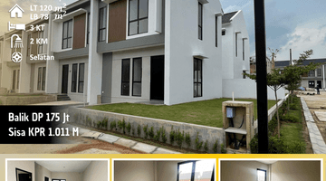 Gambar 1 Rumah 2 Lantai Baru Unfurnished HGB di Diamond Pavilion, Batam