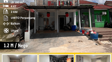 Gambar 1 Rumah 2 Lantai Bagus Unfurnished HGB di Anggrek Sari, Batam