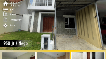 Gambar 1 Rumah 2 Lantai Bagus Unfurnished HGB di Villa Bukit Indah, Batam