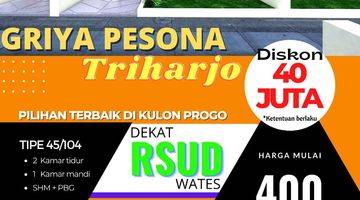 tampak depan griya pesona triharjo rumah shm