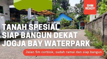 tampak depan property joss tanah di kampus