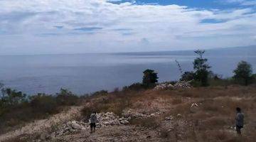 Gambar 1 Tanah Loss Tebing View Samudra Di Nusa Penida Bali