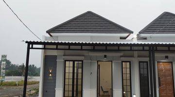 tampak depan dijual rumah cantik , minimalis