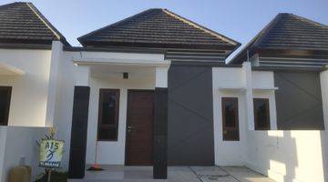 tampak depan rumah murah jogja promo kemerdekaan