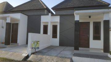 tampak depan rumah murah jogja promo kemerdekaan