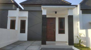 tampak depan rumah murah jogja promo kemerdekaan