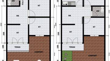 Gambar 1 Rumah Di Bumi Wonorejo Asri, Rungkut, Surabaya Shm Baru Hadap Utara