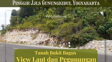 Gambar 2 Jual Tanah Pantai Bukit View Laut Pinggir Jjls Gunungkidul Yogyakarta