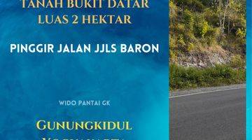 Gambar 1 Dijual Tanah Pantai Bukit Pinggir Jalan Jjls Dekat Pantai Yogyakarta