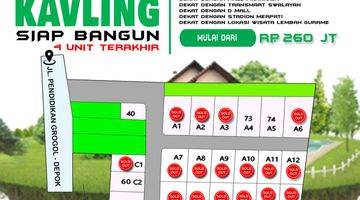 Gambar 1 Tanah di Jl. Pendidikan, Depok SHM 60 m²