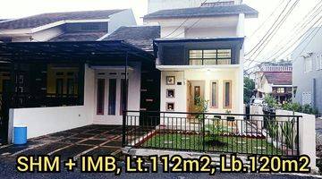 Gambar 1 Jual Rumah Homey, 2 Lt, Lt.112m2, Lb.120m2, SHM + IMB, 2 KT, 2 KM, Jetpump