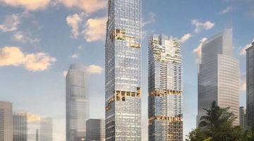 Gambar 1 Two supertall building. 1 residential and 1 mix of Andaz Hotel, service apartment, office and lifestyle plaza.