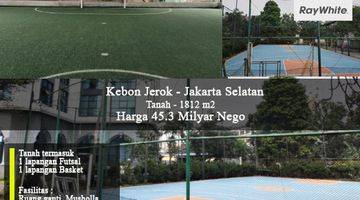 Gambar 2 Tanah Fasilitas Lapangan Futsal dan Lapangan Basket di Kebon Jeruk