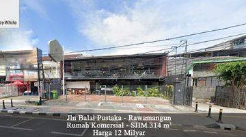 Gambar 1 Rumah Resto Komersial Bangunan 2 Lantai Jalan Balai Pustaka Rawamangun