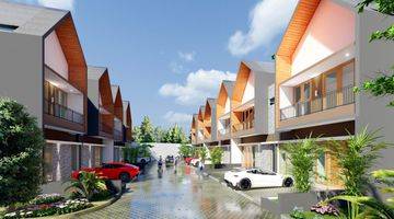 Gambar 1 Cluster Mewah 2 Lt Konsep Scandinavian Termurah Nempel Serpong Paradise
