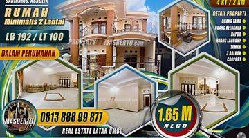 Gambar 1 Rumah 2 Lantai Dalam Perumahan