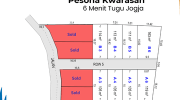 Gambar 5 Tanah Nogotirto, Dekat Stasiun Tugu, Jl. Kabupaten