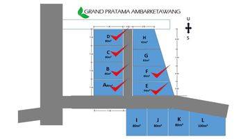 Gambar 1 Tanah Kavling Dalam Cluster Di Sleman Yogyakarta 