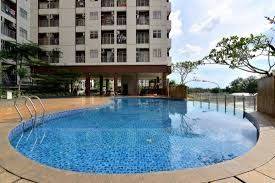 Gambar 1 Apartemen serpong green view paling murah, 2 bedroom. View kolam renang