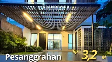 Gambar 1 Pesanggrahan Rumah Baru Design Modern, Dalam Townhouse Siap Huni