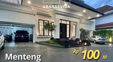 Gambar 1 Menteng Luxurious Brand New House, Semi Furnished, Tanah Luas Dan Bangunan Besar