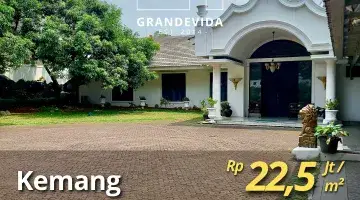 Gambar 1 Kemang Rumah Hitung Tanah, Asri Dan Tenang, Bebas Banjir