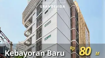 Gambar 1 Kebayoran Baru Gedung 7 Lantai, Lokasi Strategis, Area Komersil