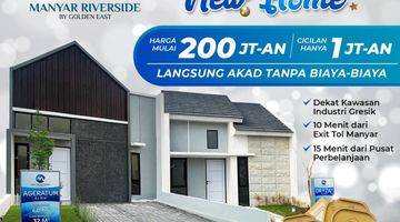 Gambar 3 Rumah 200 jt'an di kota gresik tanpa DP free biaya 