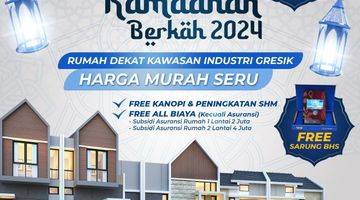 Gambar 2 Rumah 200 jt'an di kota gresik tanpa DP free biaya 