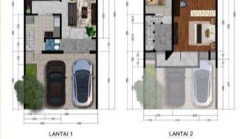 Gambar 2 Dijual Rumah Baru Modern Minimalis 2 Lantai Di Boulevard Northwest Lake - Citraland