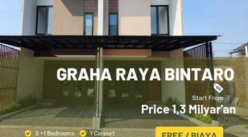 Gambar 2 Rumah Baru Cluster Ready Huni Di Graha Raya Bintaro.kpr Dp0% Free