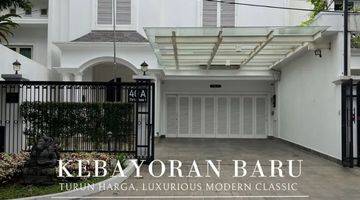 Gambar 1 Rumah Dijual di Kebayoran Baru, Luxurious Modern Classic