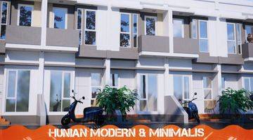 Gambar 2 Rumah cluster minimalis modern