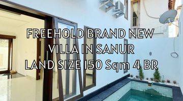 Gambar 1 Brand New Rumah Semi Villa 2 Lantai 4BR di Sanur Denpasar Bali