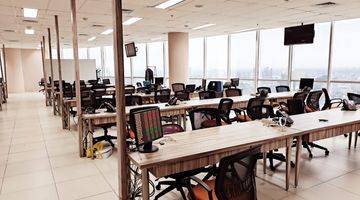 Gambar 1 Axa Tower Office Space, 348 m2, Hadap TImur, Feng shui Bagus, harga 29 juta/m2, hanya 5 Menit ke LRT Station,  direct akses ke Mall Kuningan ity