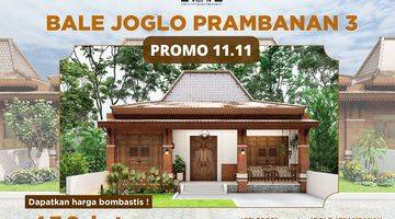 Gambar 1 Road To Big Sale 11.11 Rumah Joglo 400 Jt An, SHM Di Jogja