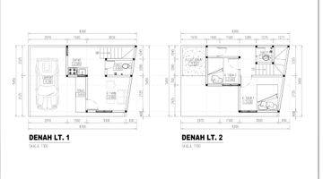 Gambar 4 Rumah 2 Lantai Di Setu Cipayung 