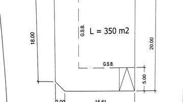 Gambar 2 Jual Cepat Kavling Hoek 350mtr di Cluster Andara Suvarna Sutera