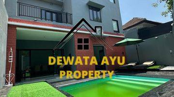 Gambar 3 Villa 4 Kamar Furnished One Gate System View Sawah Di Kerobokan